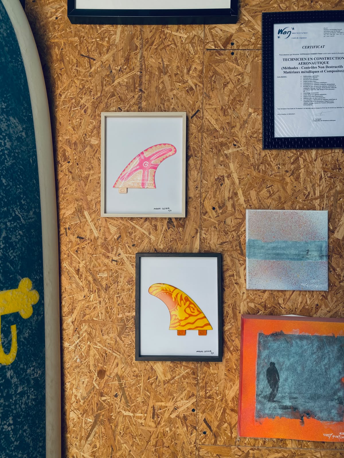 Framed Fins
